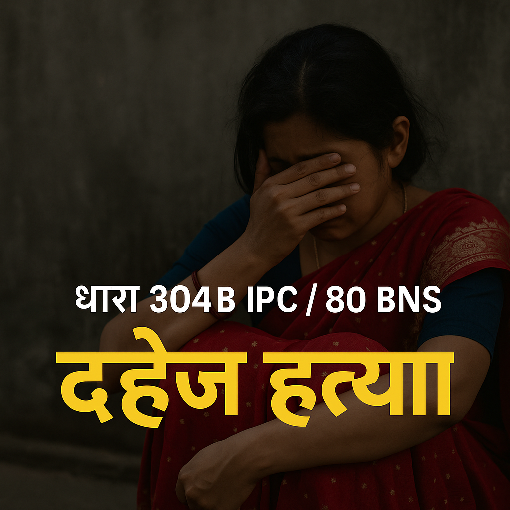 “दहेज हत्या: एक मौत जो कानून में हत्या मानी जाती है – IPC 304B और BNS धारा 80 की पूरी जानकारी”